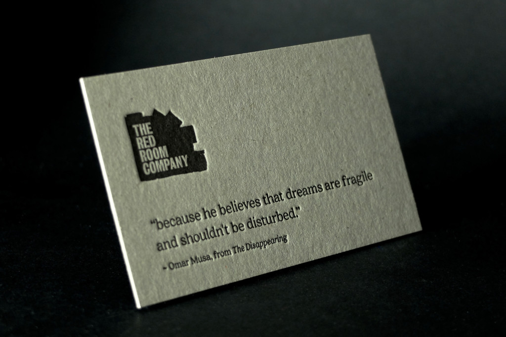 Letterpress Printing, Kraft Board Letterpress Business Cards, Cheap Letterpress