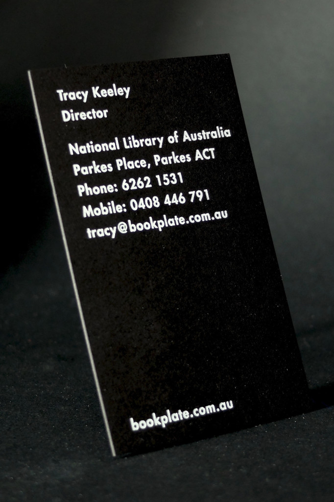 White Foil on Black business cards, hot foil business cards sydney, hot foil business cards, Retropress, Letterpress, Cheap Hot Foil, Best Letterpress Printer Australia